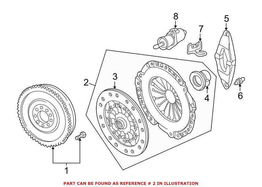 BMW Clutch Kit 21207567624